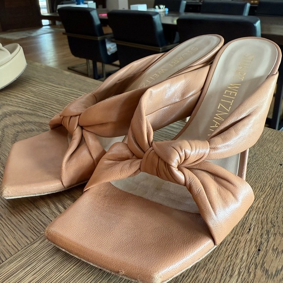 Stuart Weitzman Size 7 Playa Knot Slide Sandal - Picture 5 of 5